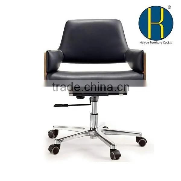 TOP Sale Office Chair With Rosewood Seat Frame Design Midium Back Office Chair, Swivel Office Furniture on Sale photo-2