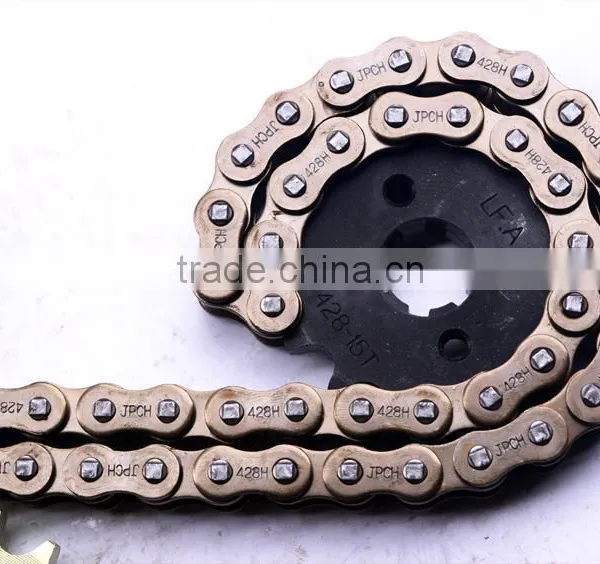 428H Motorcycle Chain & 43T Motorcycle Sprocket photo-4