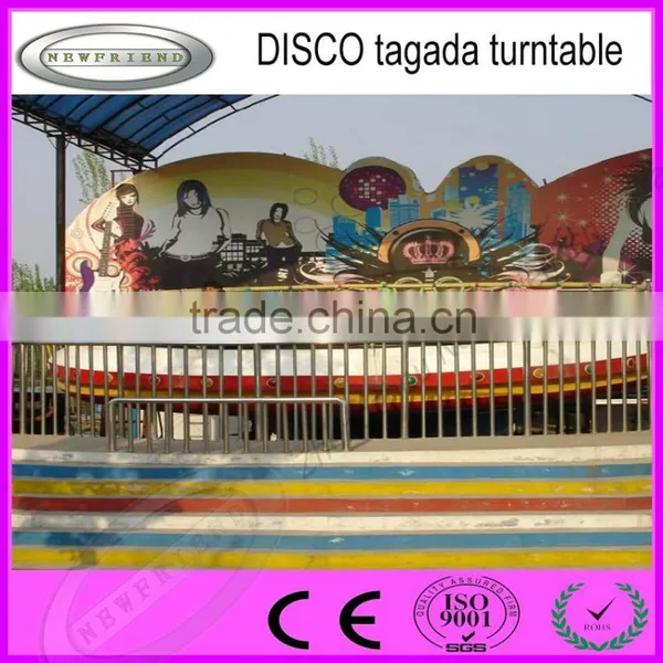 Hot Selling Manufacture Amusement Ride Disco Tagada Turntable in Fairground With High Quality photo-2