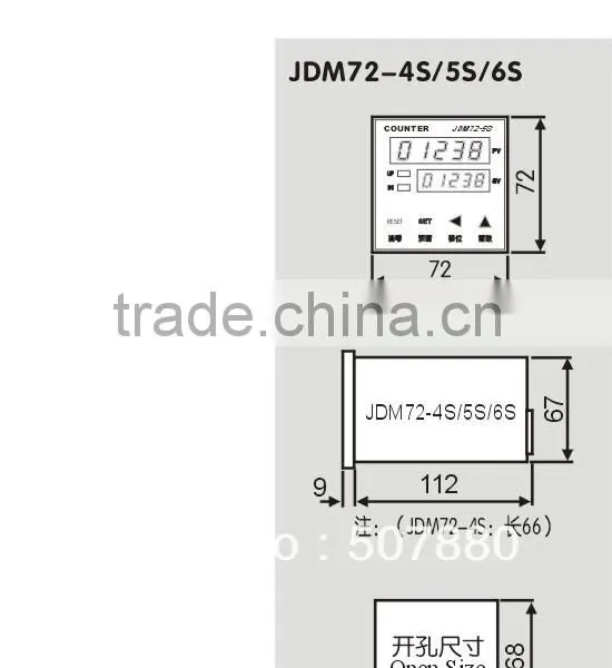 Yard and Inches Forward and Reverse Digital Length Meter Cable Meter Counter photo-3