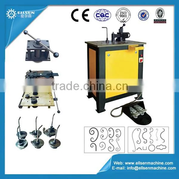 EL-DW16D Wrought Iron Bending Machine, Electric Metal Bender