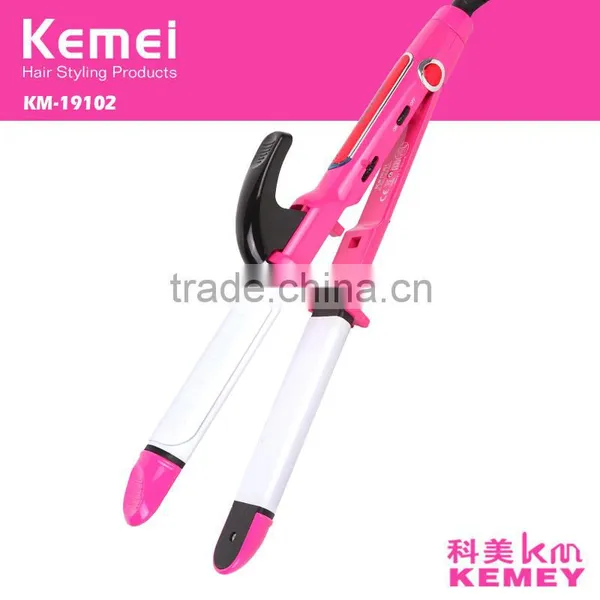 KEMEI Professional Automatic Hair Straightener/curler