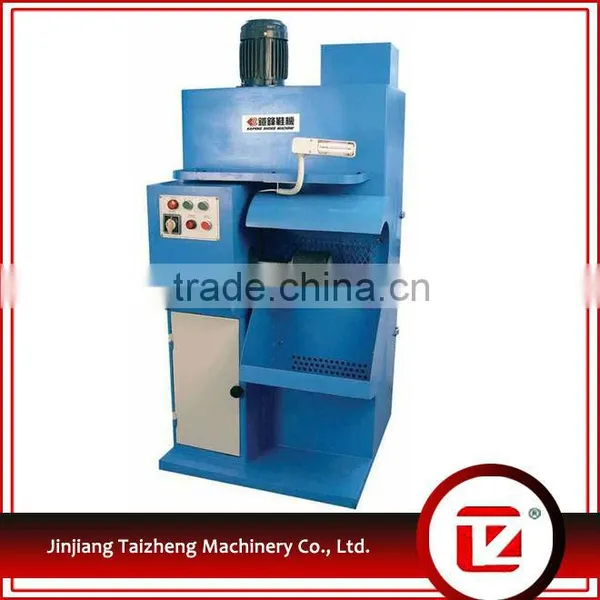 Mute sideline roughing machine with dust colllector