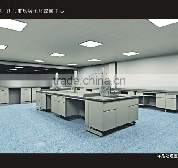 Laboratory Table Lab Furniture Type Dental Lab Work Table With Reagent Rack