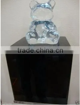 Acrylic Lucite Display Cube Pedestal Art Sculpture Stand photo-3