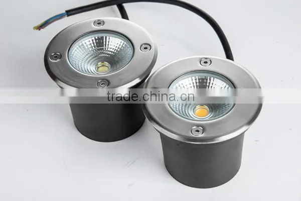 2016 Plaza Floor Lamp COB 3w LED IP67 Led Underground Lights Led Recessed Lights photo-3