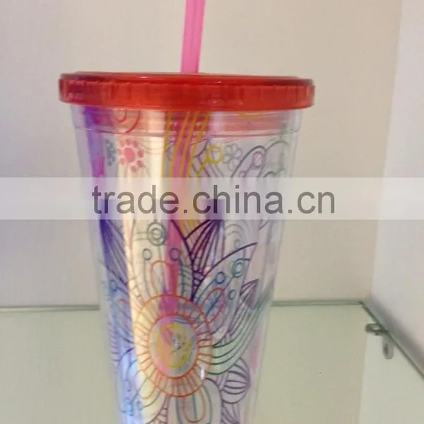 023 Plastic Straw Mug photo-2