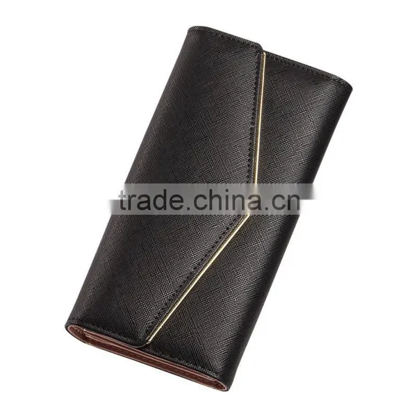 New Design Trifold Wallet Vintage Wallet Mens Long Wallet