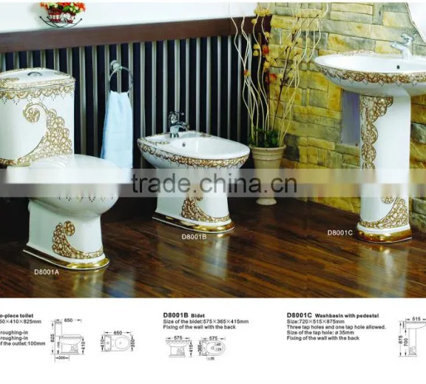 Hot Selling Ceramic Bathroom Chaozhou Middle East Standard Bidet D8001B photo-3