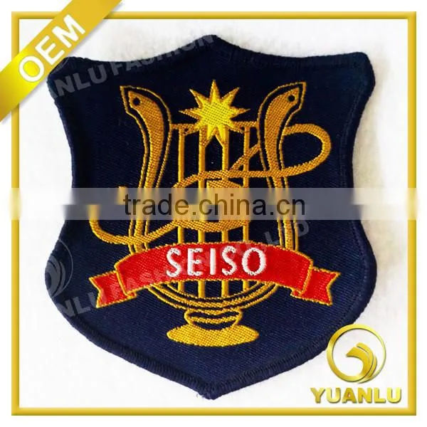 Custom Sew-On Clothing Labels Woven Logo Patches Wholesale photo-3