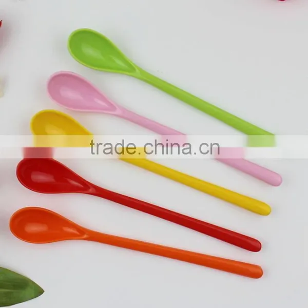 JH09004 Melamine Material Yogurt Spoon