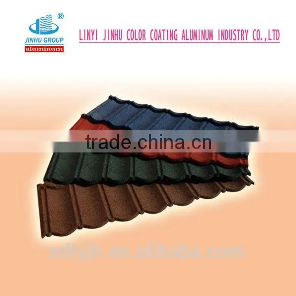 Colorful Stone Coated Steel Roofing Sheet (size : 1340*420*0.4mm) photo-2