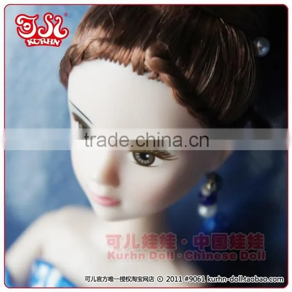 11'' or 11.5'' Fashion High End Chinese Bride Doll Wedding Gift photo-2
