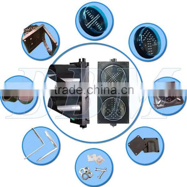 Driveway Bicolor Led Traffic Signal Lamp