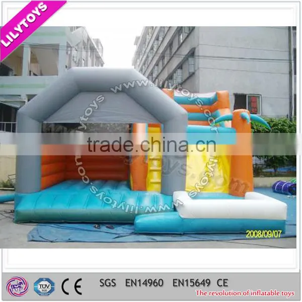 Lily Toys Inflatable Bouncer Slide, Inflatable Fun City, Inflatable Children Bouncy Castle for Sale