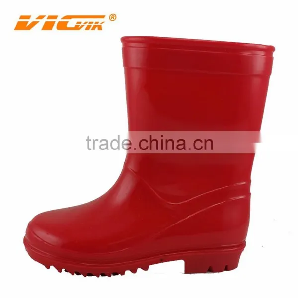 Cheap Kids Pvc Safety Rain Boots