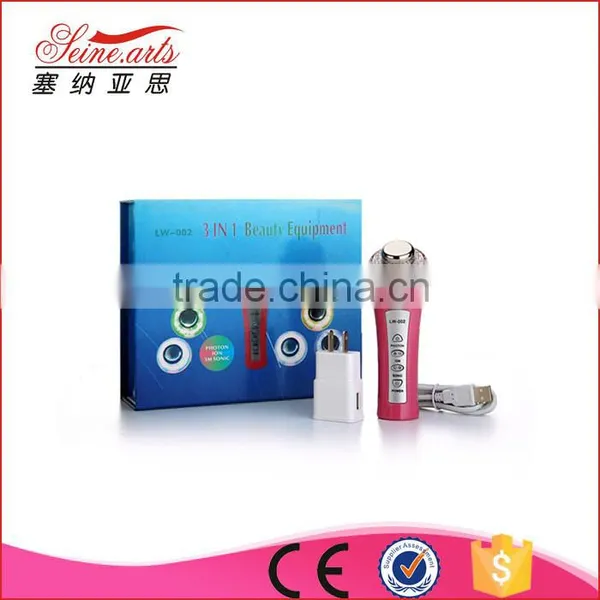 Handheld Massagers Portable Galvanic Ion Beauty Facial Beauty Care Massager photo-6