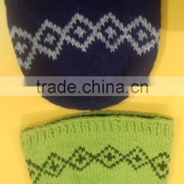 Winter Hats/100% Woolen Winter Hats/ Handmade Woolen Hats/Nepal Made Woolen Hats photo-2