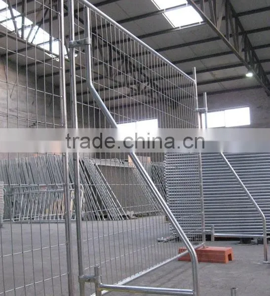 Metal Frame Material and Hot Dipped Galvanized Frame Finishing Australia Temporary Fence photo-3