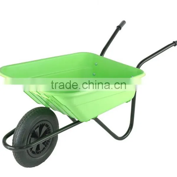Plastic Wheel Barrow /construction Wheel Barrows , Single Wheel Barrow