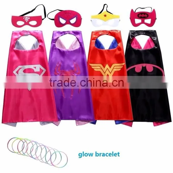 (MANUFACTURER)Wholesale Popular Cosplay Boy Hero Mask Superhero Capes With Mask Superhero Cape photo-2