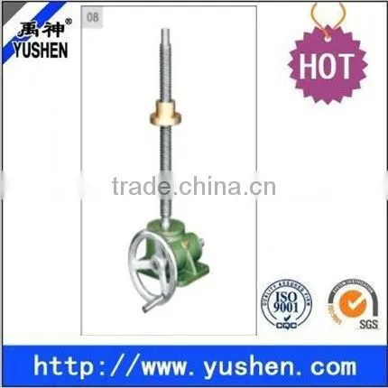 High Quality Cast Iron SWL Series Adjustable Worm Gear Screw Jack