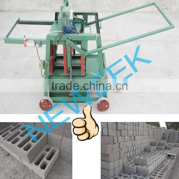 Neweek Hollow Brick Making Hand Press Cement Brick Machine photo-3