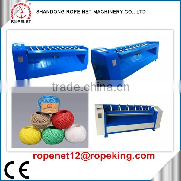Balling pp Twine Machine Winder Semi-automatic Full-automatic Multi Heads