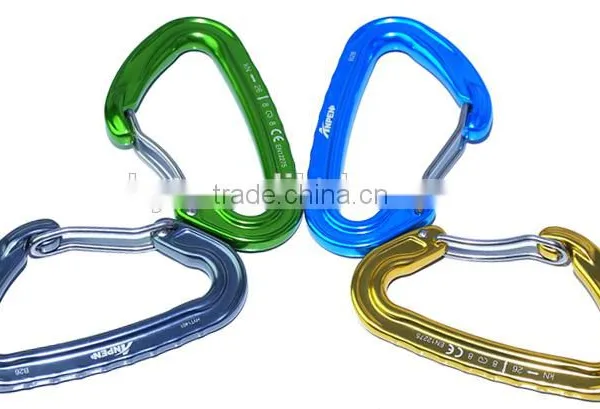 B26 Anpen Colourful Safety Aluminum Rock Climbing Quickdraw photo-2