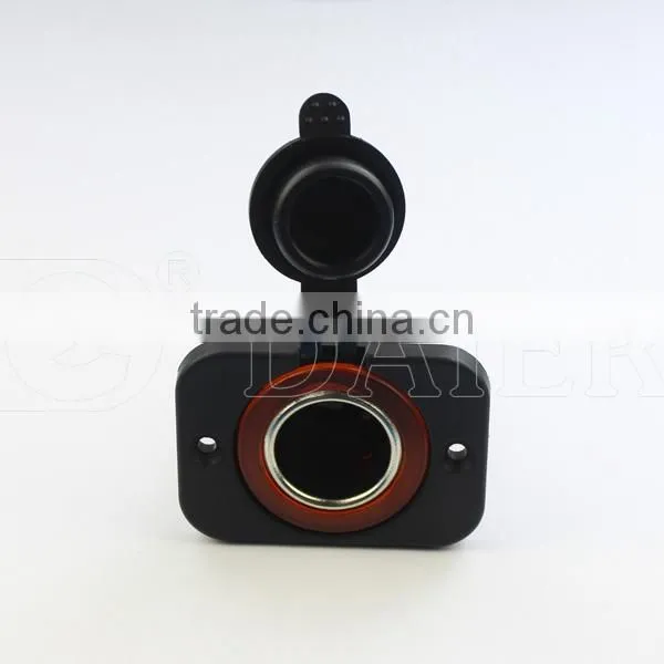 Tent One Hole Mounted USB Female Car Cigarette Lighter Socket photo-2