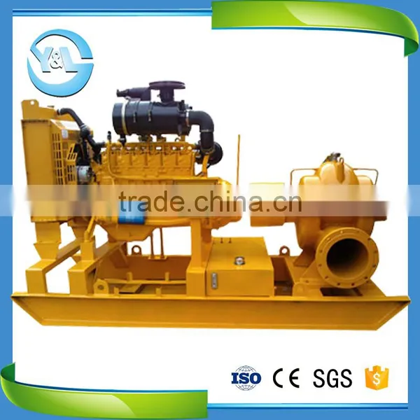 High Capacity Double Suction Diesel Engine Driven Water Pump