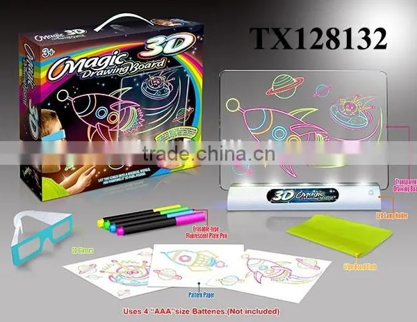 Kids 3D Magic Drawing Writing Board photo-4