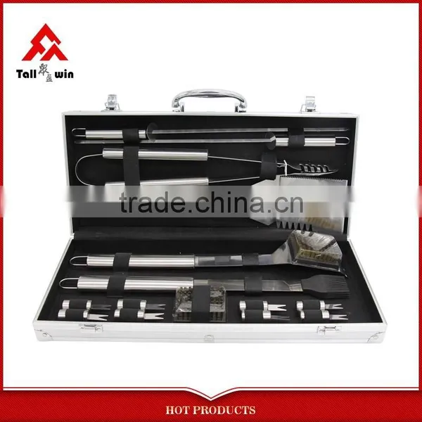 Multi Cheap Price Outdoor Kitchen Bbq Tool Set With Aluminum Box photo-6