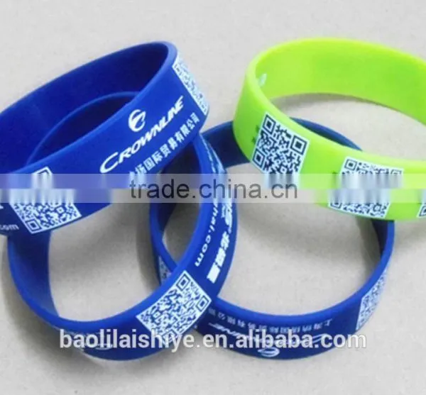 Wholesale Cheap Fashion Silicone id Bracelet photo-2