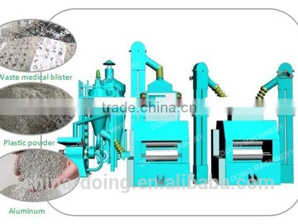 Scrap Aluminum Foil Bag Recycling Machinery/aluminum Tube Machine photo-2