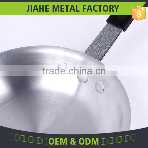 Best Kitchen Aluminum Sanded Cut Rim Chinese Deep Frying Pan photo-2
