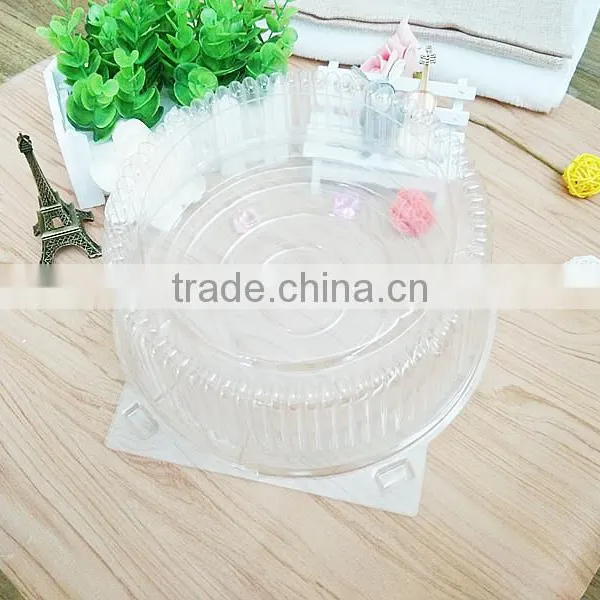 Round Clear Disposable Plastic Birthday Cake Dome Containers photo-6