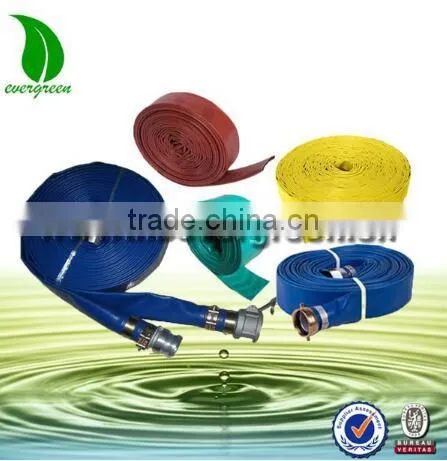Hot Selling Farm Plant Watering System PVC Water Discharg Lay Flat Hose With Good Quality photo-2