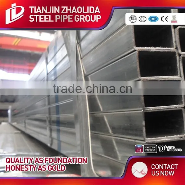 Zinc Coated 200 g - 500 g bs 1387 Galvanized Square Pipes for Construction Use photo-6