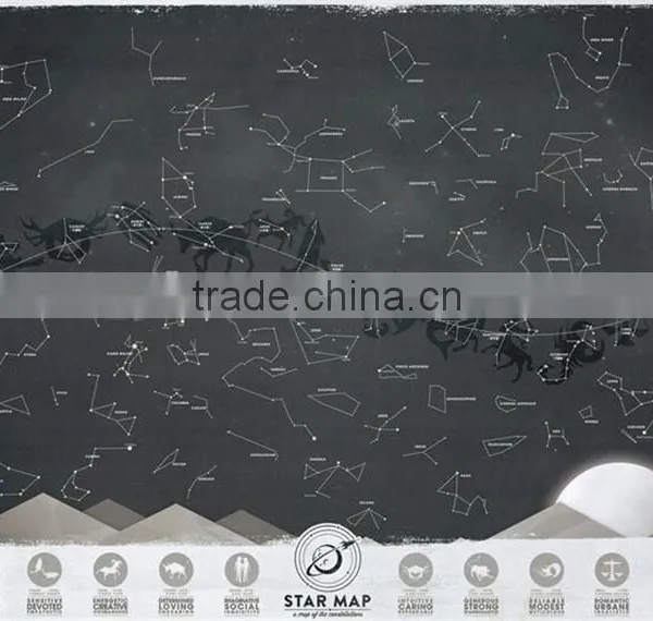 CT-451 Star Map Luminous Constellation Map Sky Map photo-2
