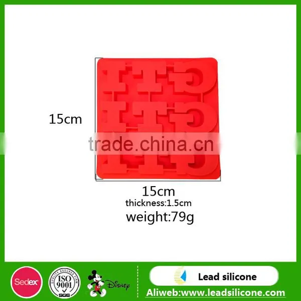 Existing Molud New Arriva Word Shape Silicone Ice Cube Tray photo-4