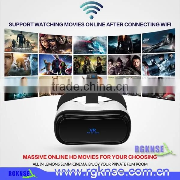 China Factory and Good Quality Lower Price Plastic VR Headset All in One VR With High Transparent Optic Resin Material photo-4