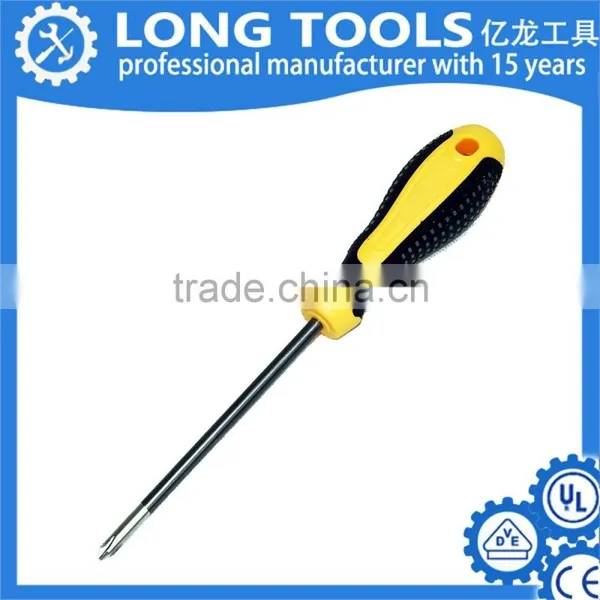 Hot Sale Plastic Handle Carbon Steel Mini Slotted Screwdriver photo-3