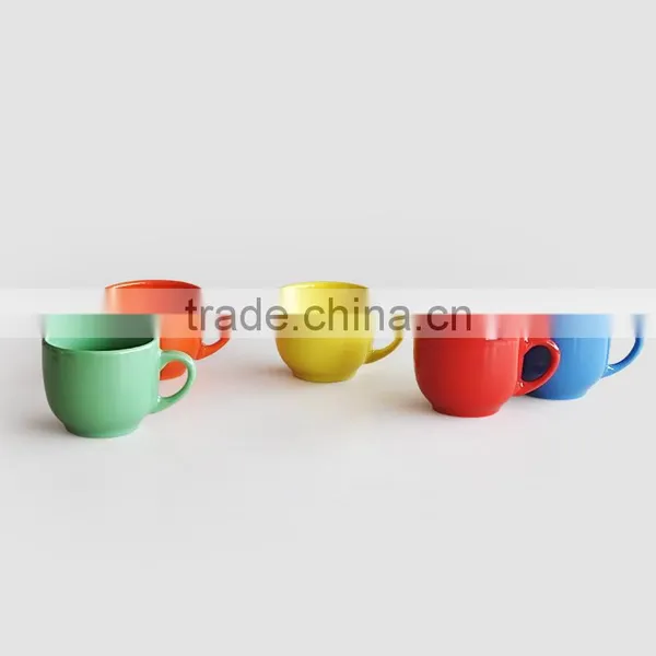 Ceramic Cheap Soup Mug Colorful Stoneware Soup Mug photo-4