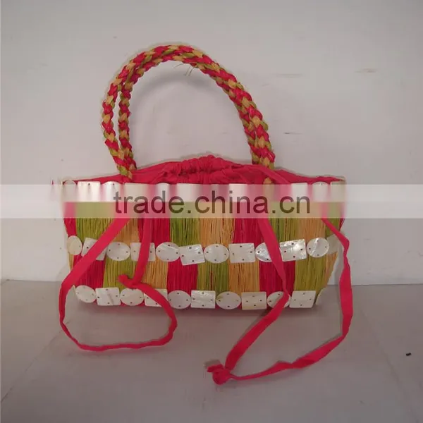 Hand Made Paper Rope Material Square Weave Basket photo-2