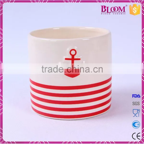 Customization Ceramic Round Shape Small Flower Vase Insert photo-3