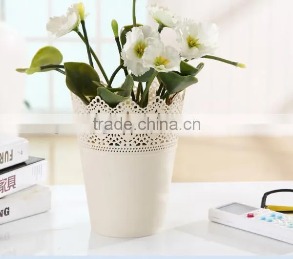 NEW Plastic Lacework Storage Basket for Bedroom photo-6