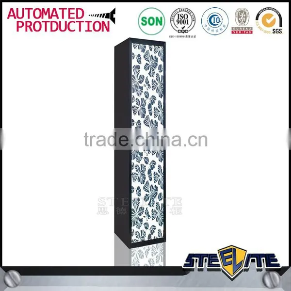 Metal Cabinet Single Door Clothes Locker Steel Wardrobe photo-3