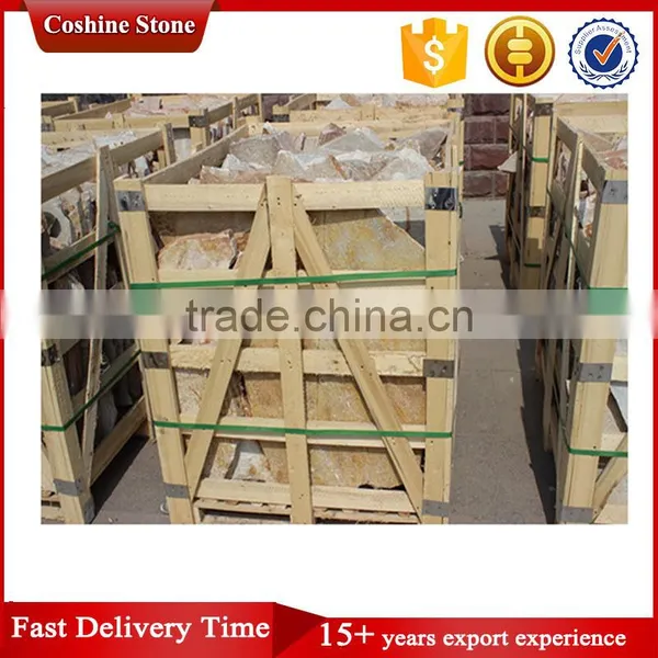 Natural Cladding Wall Irregular Slate Shape Tiles Price photo-5