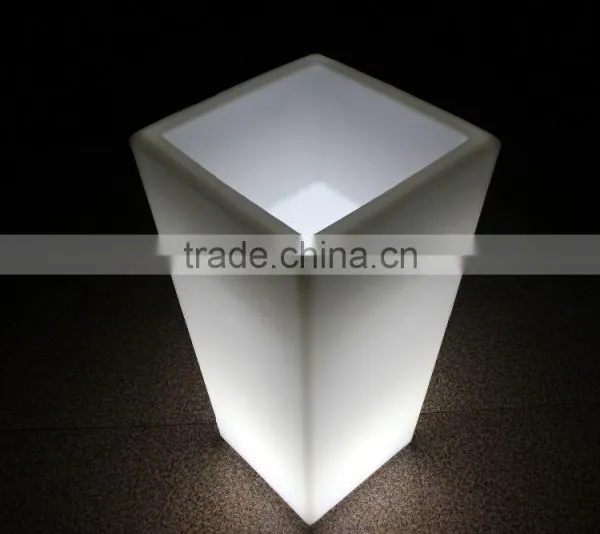16 Colors Changing Remote Control Led Light Plastic Flower Pots, Led Ice Bucket photo-5